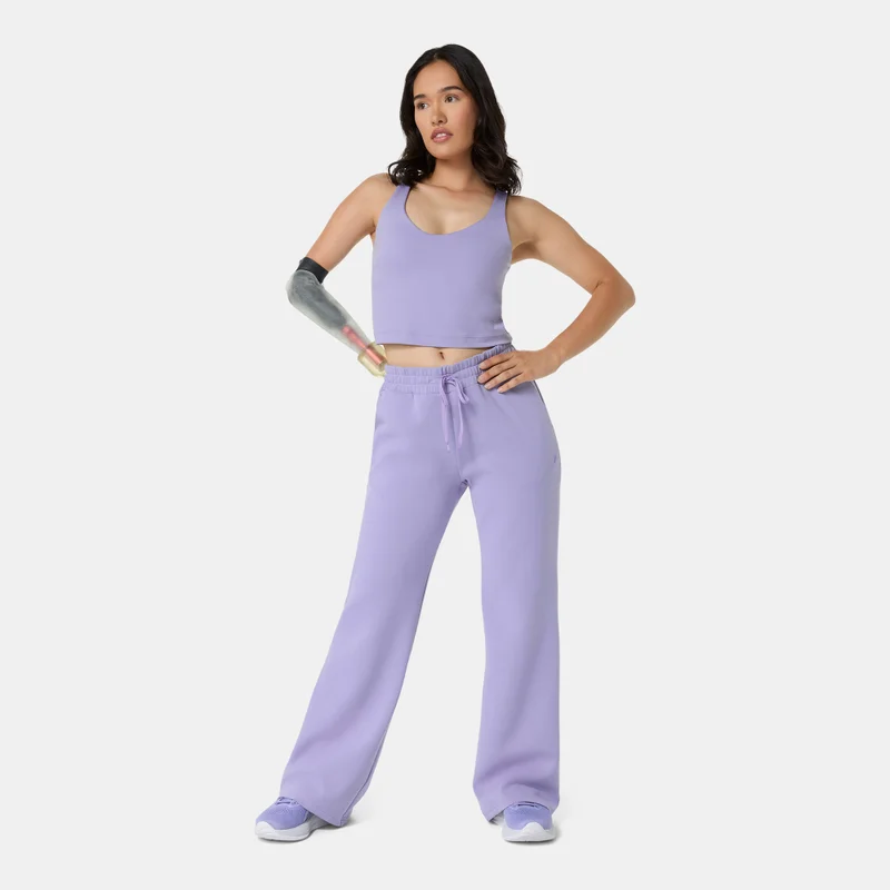 asics Blue Women's NAGINO FLARE Training Pants for Women | Best Price UAE